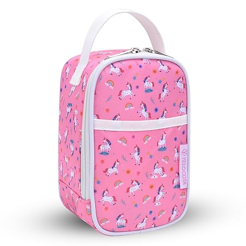 Yelocota Small Insulated Lunch Bag- Snack Bag- Mini Cooler Bag