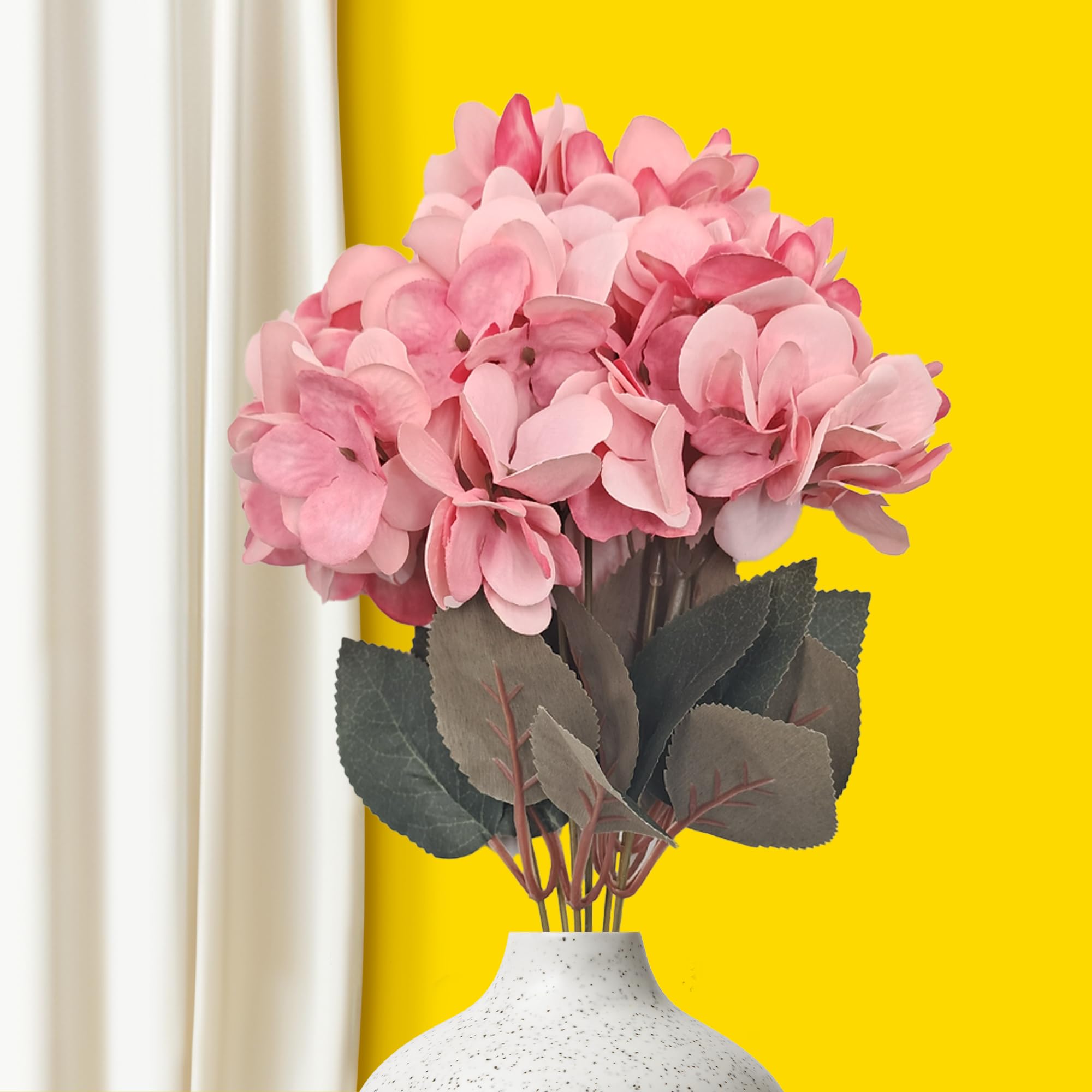 Kraft Seeds by 10CLUB Artificial Hydrangeas | Pink Hydrangea Flowers | 7 Stems | (Vase not Included) (B0CKF88ZXD) Amazon Price History, Amazon Price Tracker