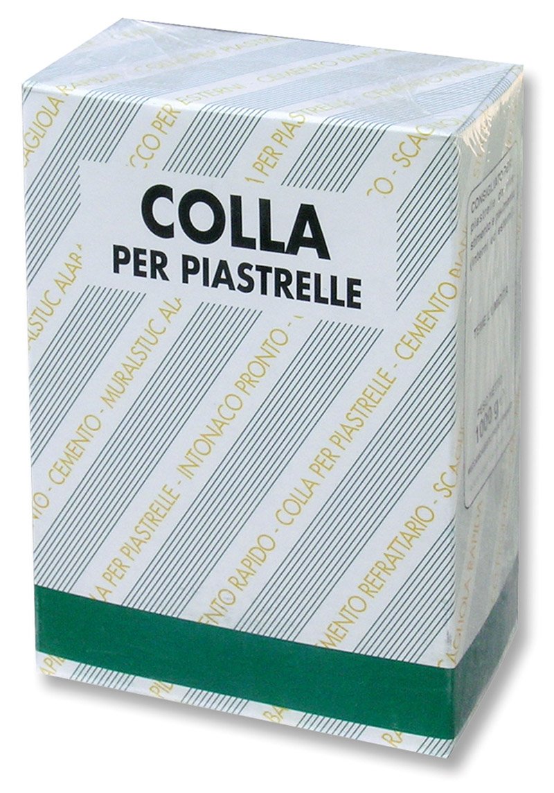 Briko D0060001 Colla per Piastrelle, 1 Kg, 12 Pezzi