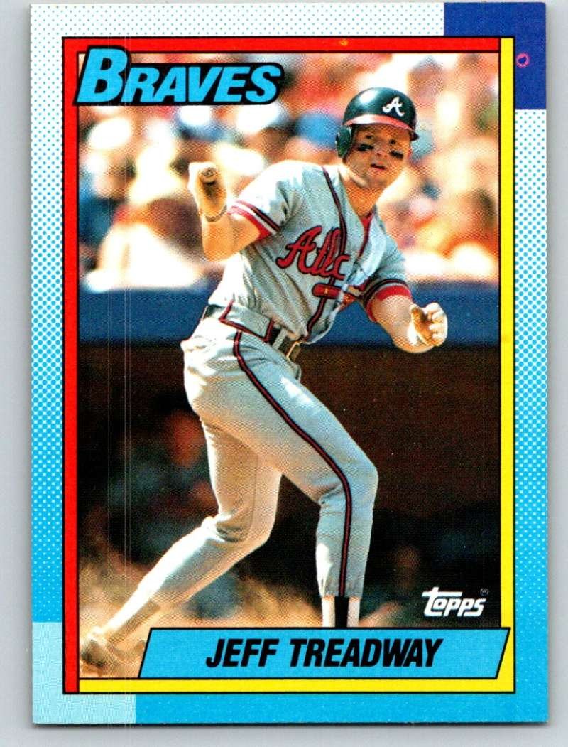 Amazon.com: 1990 Topps #486 Jeff Treadway : Collectibles & Fine Art