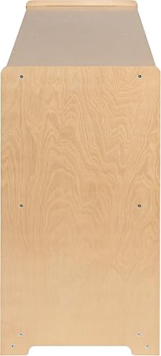 Miniatura 79 de Flash Furniture Hercules Series - Gabinete de almacenamiento de madera de 5 secciones para aula, gabinete de almacenamiento para aula escolar con 5