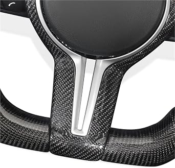 Carbon Fiber Steering Wheel Compatible with BMW E90 E91 E92 E93 E70 E71 E72 E53 E89 E84 E82 E46 E60 E38 E39