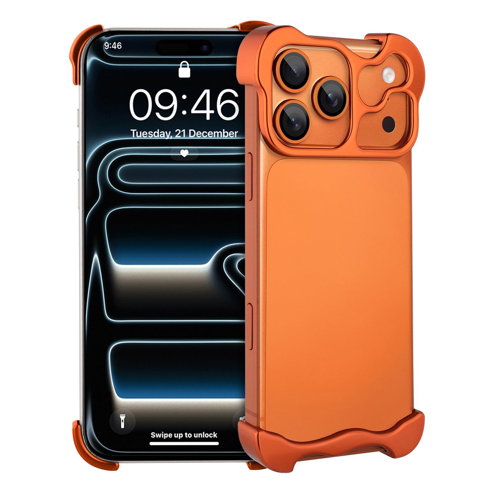 Amazon.com: aidvaia Frameless Phone Case Crafted for iPhone 17 Pro