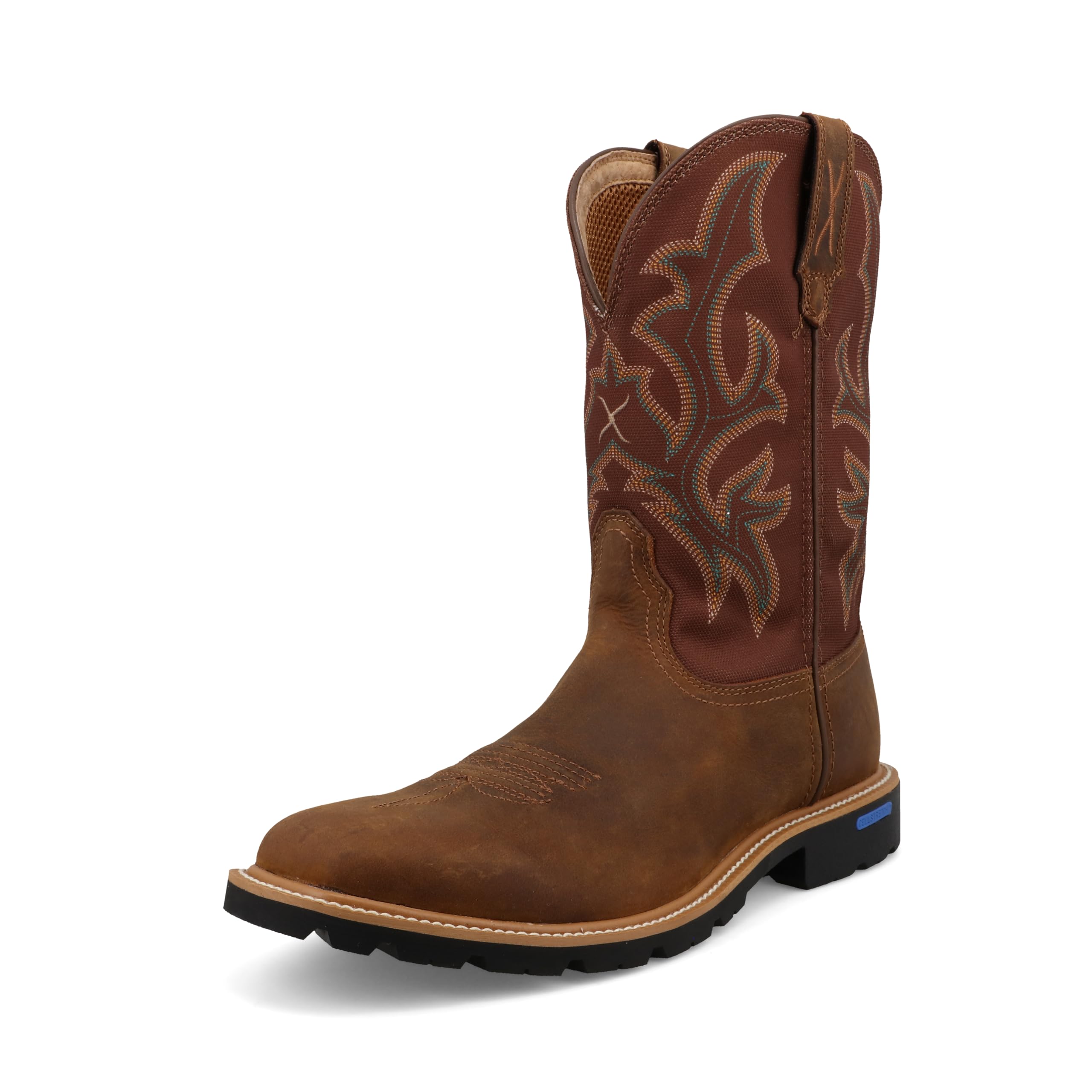 Twisted X Men's 11" Tech X Boot, Wide Square Toe with CellStretch and Tech X