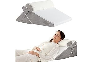 3PCS Anti-Snoring Wedge Pillow for Deep Sleep