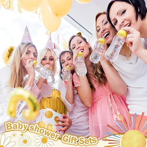 Vista 36 de TrelaCo Cool Baby Shower Games - Juego de regalo con temática de abejas y 12 biberones para baby shower, para juegos de abejas de panal, revelación