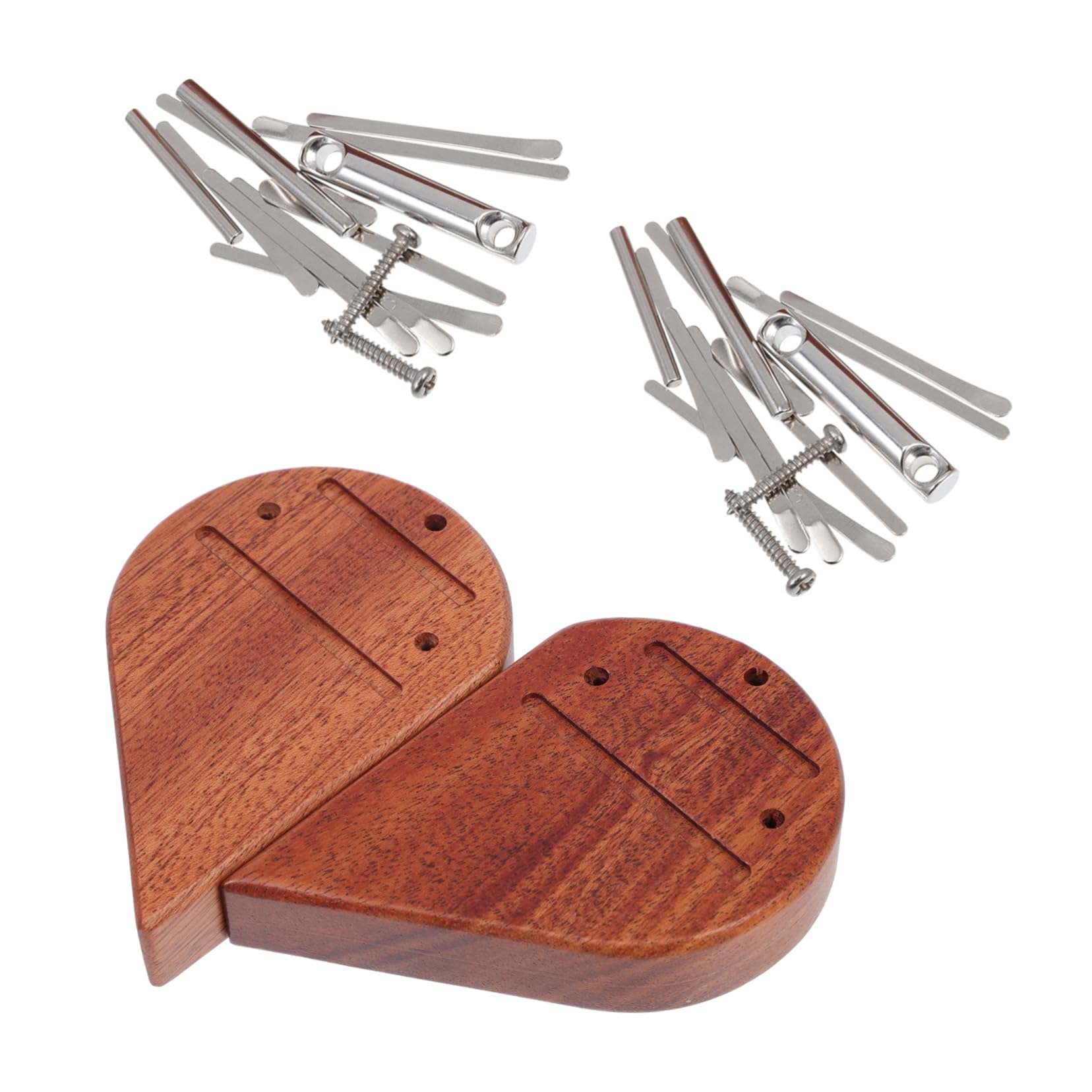 6 Pcs Octave Kalimba Piano Musical Instruments Portable Kalimba Portable Marimba Instrument Premium Kalimba Finger Beginner Kalimba Beginners Kalimba Mini Kalimba Wooden Vaguelly