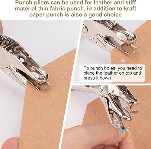 Miniatura 3 de 480 juegos de remaches para cuero, kit de remaches de cuero de 4 colores y 3 tamaños, remache de doble tapa con 4 herramientas de ajuste, adecuado