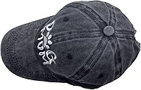 Vista 46 de Splash Brothers - Gorra de béisbol, unisex, diseño vintage, ajustable, de mezclilla de algodón