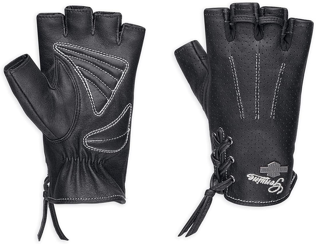 Harley-Davidson Womens Distressed Leather Fingerless Kenya Ubuy