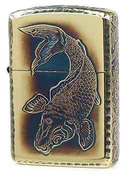 ☆新品未使用☆鯉魚躍龍門 Zippo 真鍮製 ライター ジッポー オイルライター 81re5igJCaL._UF1000,1000_QL80_.jpg