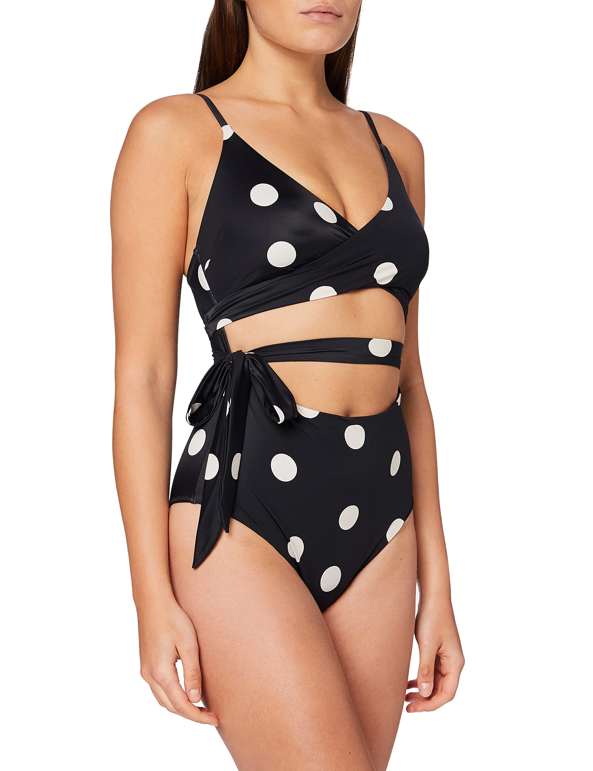 Iris & Lilly Costume da Bagno a Portafoglio Donna