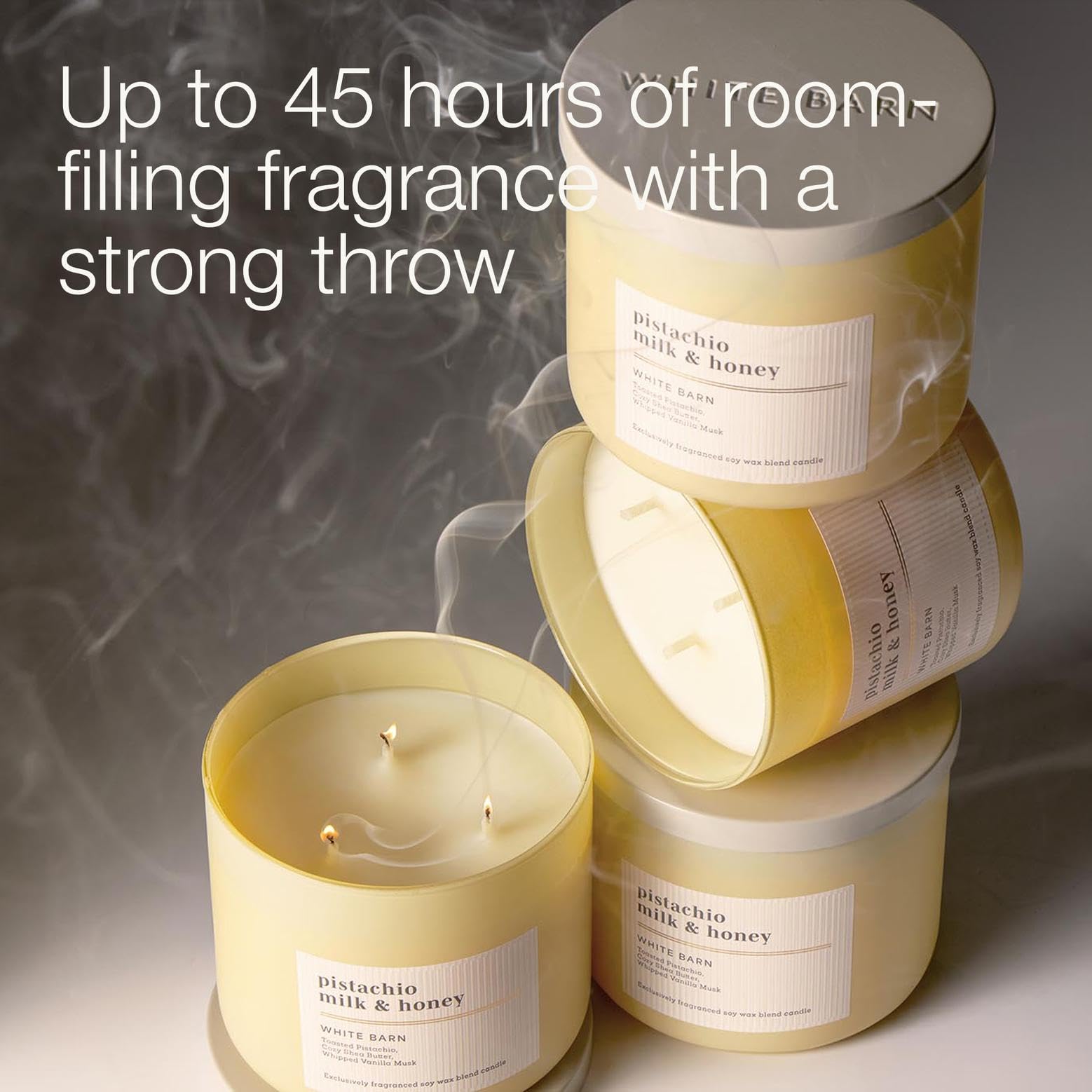 Amazon.com: Bath & Body Works 3-Wick Candle, Pistachio Milk