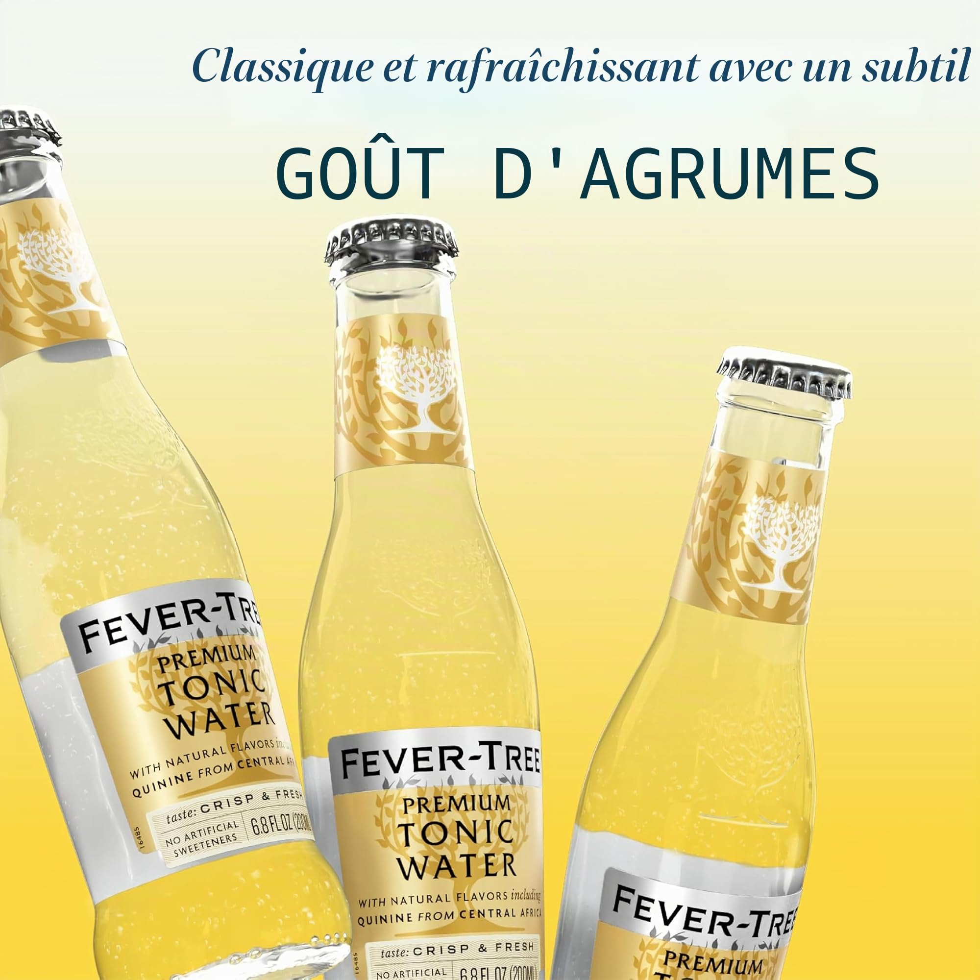 Arbre de fièvre CP500103 Indienne Tonic Eau 24 canettes, taille 150ml
