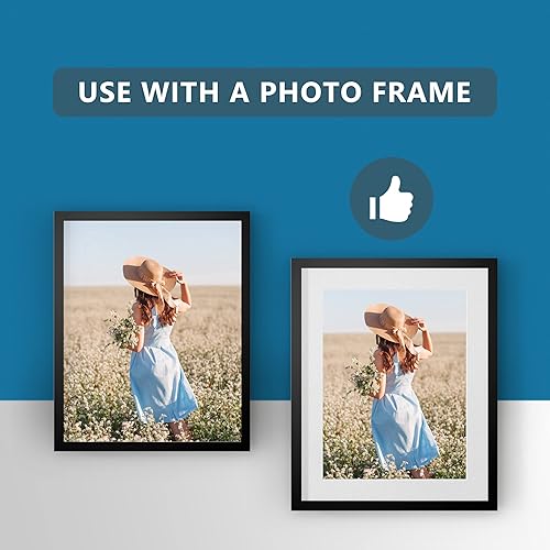 Miniatura 29 de Paquete de 10 tableros de respaldo blancos de 16 x 20 pulgadas, tablero sin cortar de 16 x 20, tableros traseros sin ácidos para fotos, imágenes