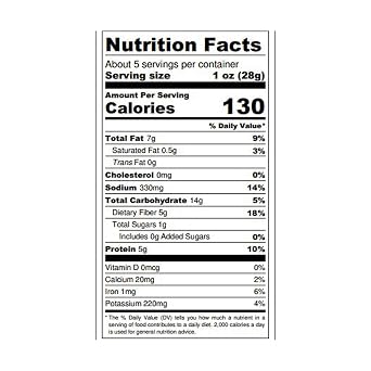 Biena Foods, Chickpea Snack Habanero, 5 Ounce