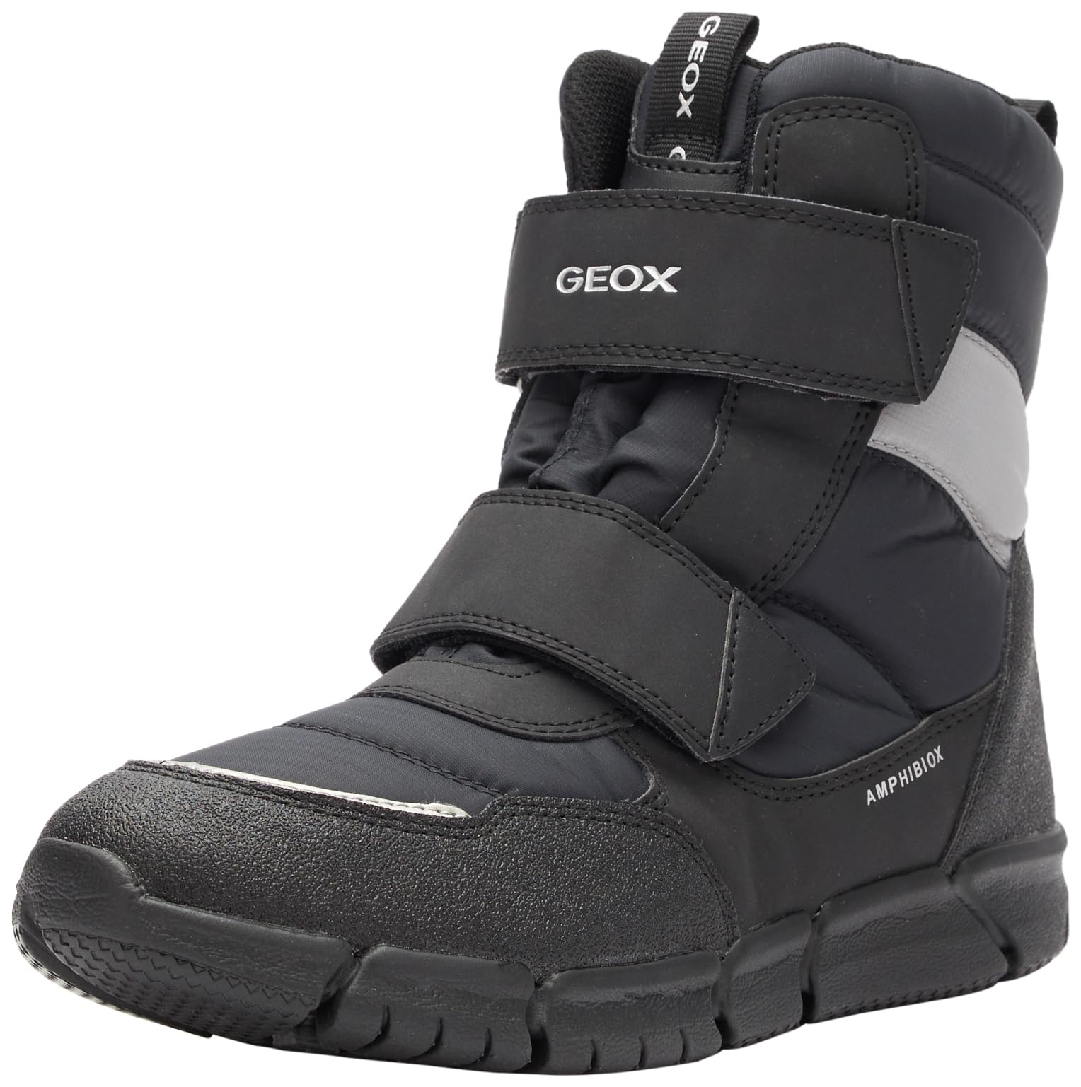 Geox Boys J Flexyper Boy B AbxAnkle Boot, black, 13 UK