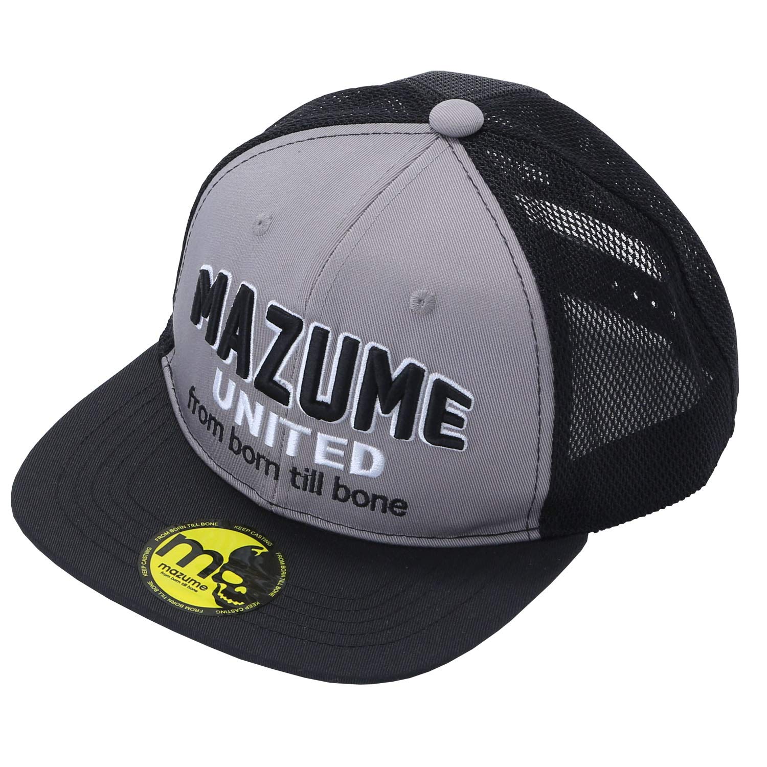 Amazon | マズメ(Mazume) FLAT CAP メッシュ UNITED MZCP-538-02