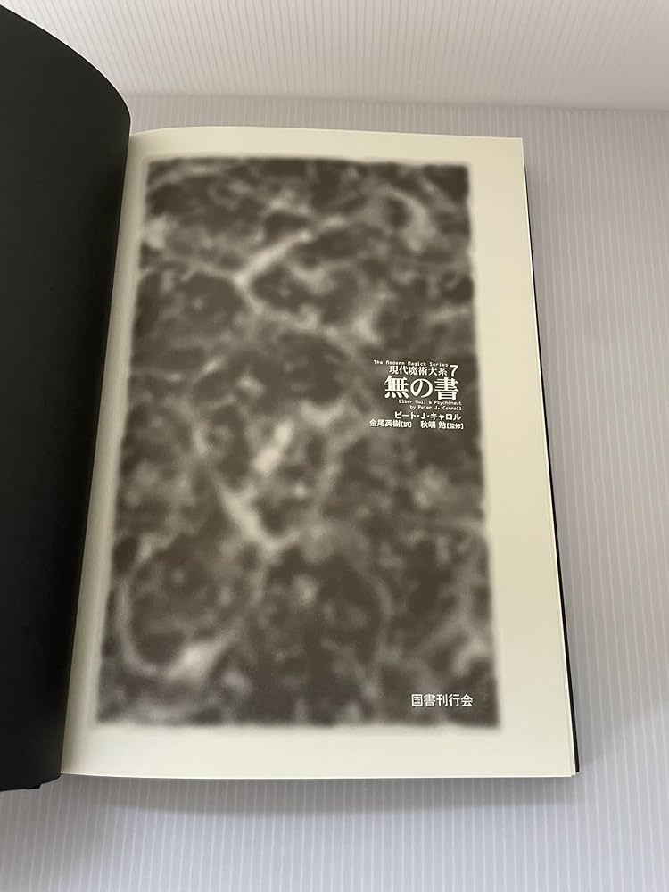 無の書　カバラの花嫁　国書刊行会　現代魔術大系 無の書 (現代魔術大系) | ピート・J. キャロル, 勉, 秋端