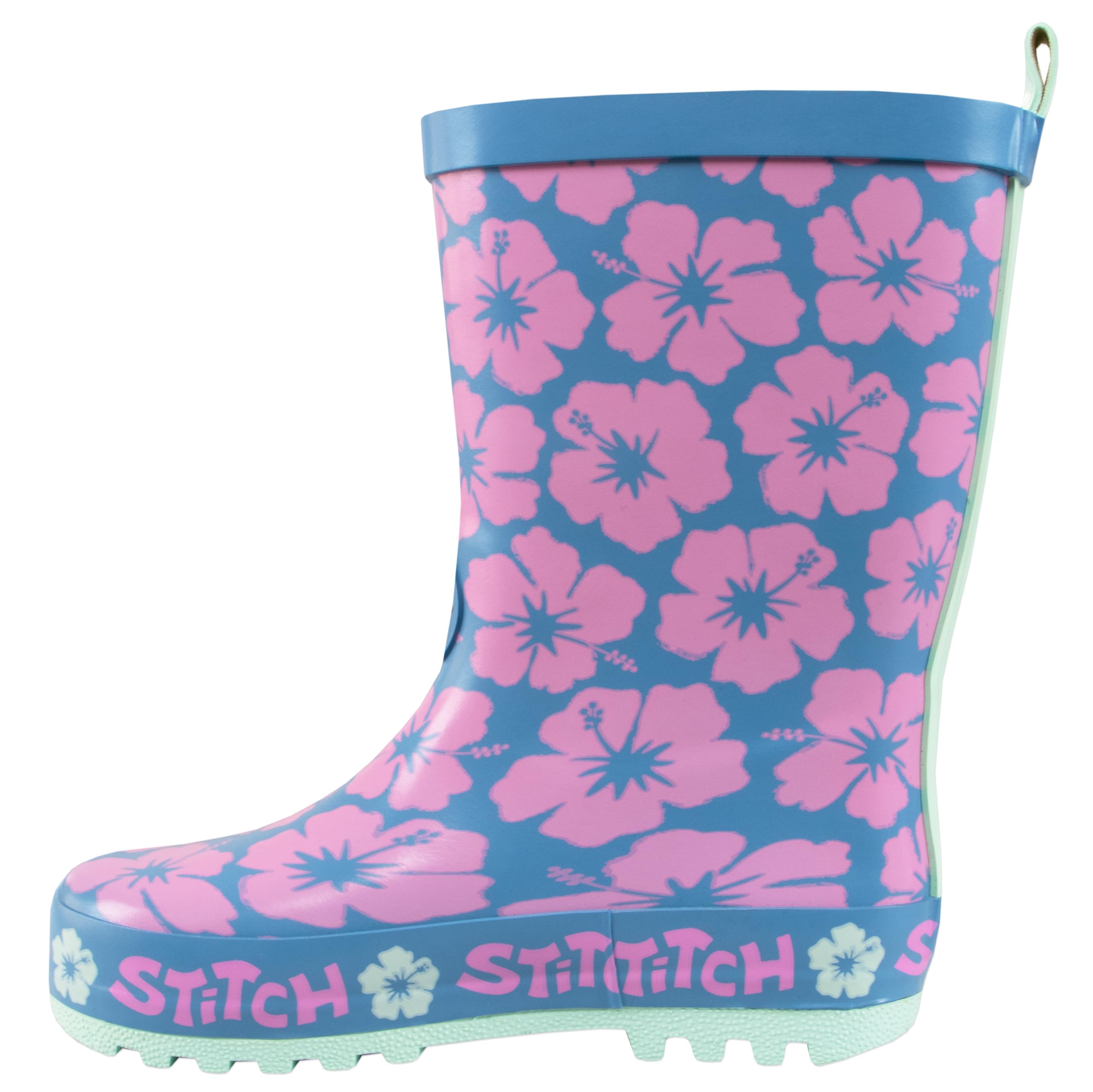 Disney Lilo et Stitch Bottes pour filles | Bottes filles | Botte en caoutchouc pour enfants | Botte de pluie pour enfants filles | 24 et 34