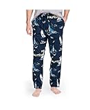 mens Soft Woven 100% Cotton Elastic Waistband Sleep Pajama Pant