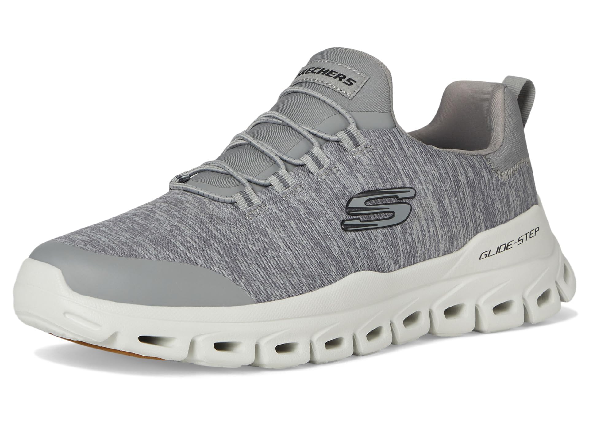 Skechers Glide-Step RYLA | Glide-Step Air-Cooled Memory Foam Machine Washable Vegan Round Stretch-Lace Closure Heathered Mesh product thumbnail 9