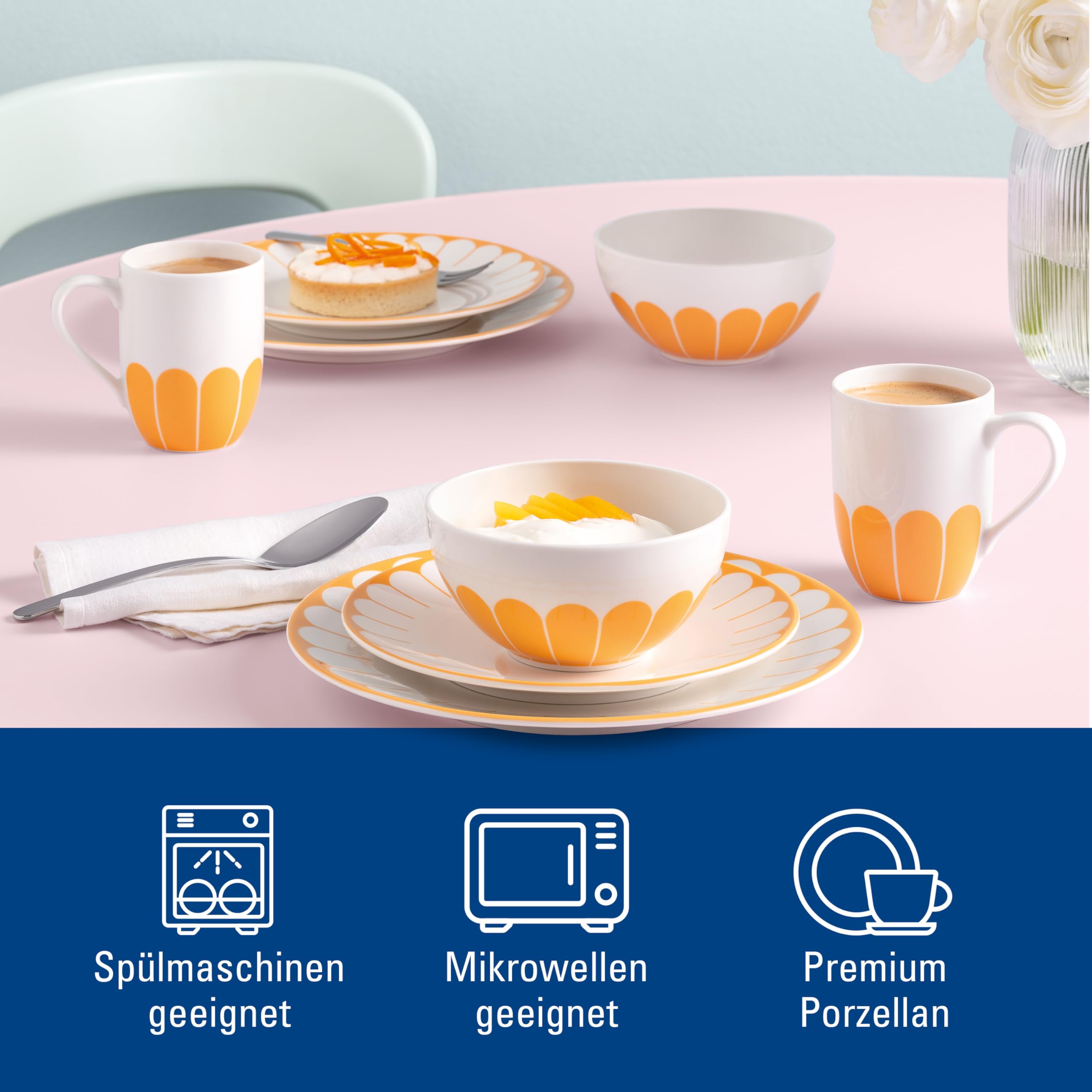 Mok Villeroy & Boch Fleur Bleu 290ml (6 delig