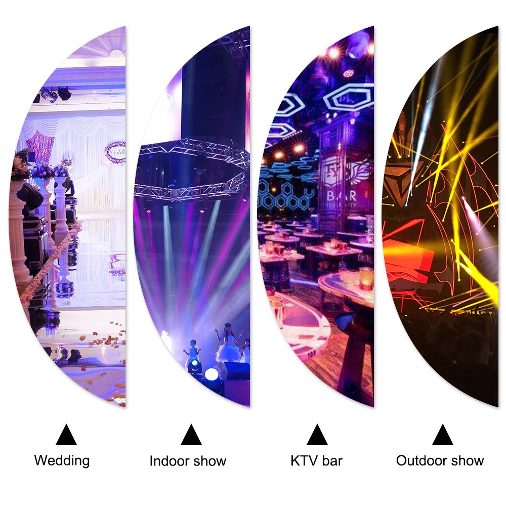 Amazon.com: Tomshine 60W DJ Moving Head Lights 6 IN1 DMX-512