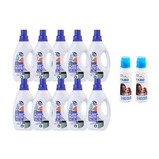 IFB essentials Top Load Liquid Detergent 880 ml (Pack of 10) with Fabo Stain Remover 100 ml (Pack of 2)