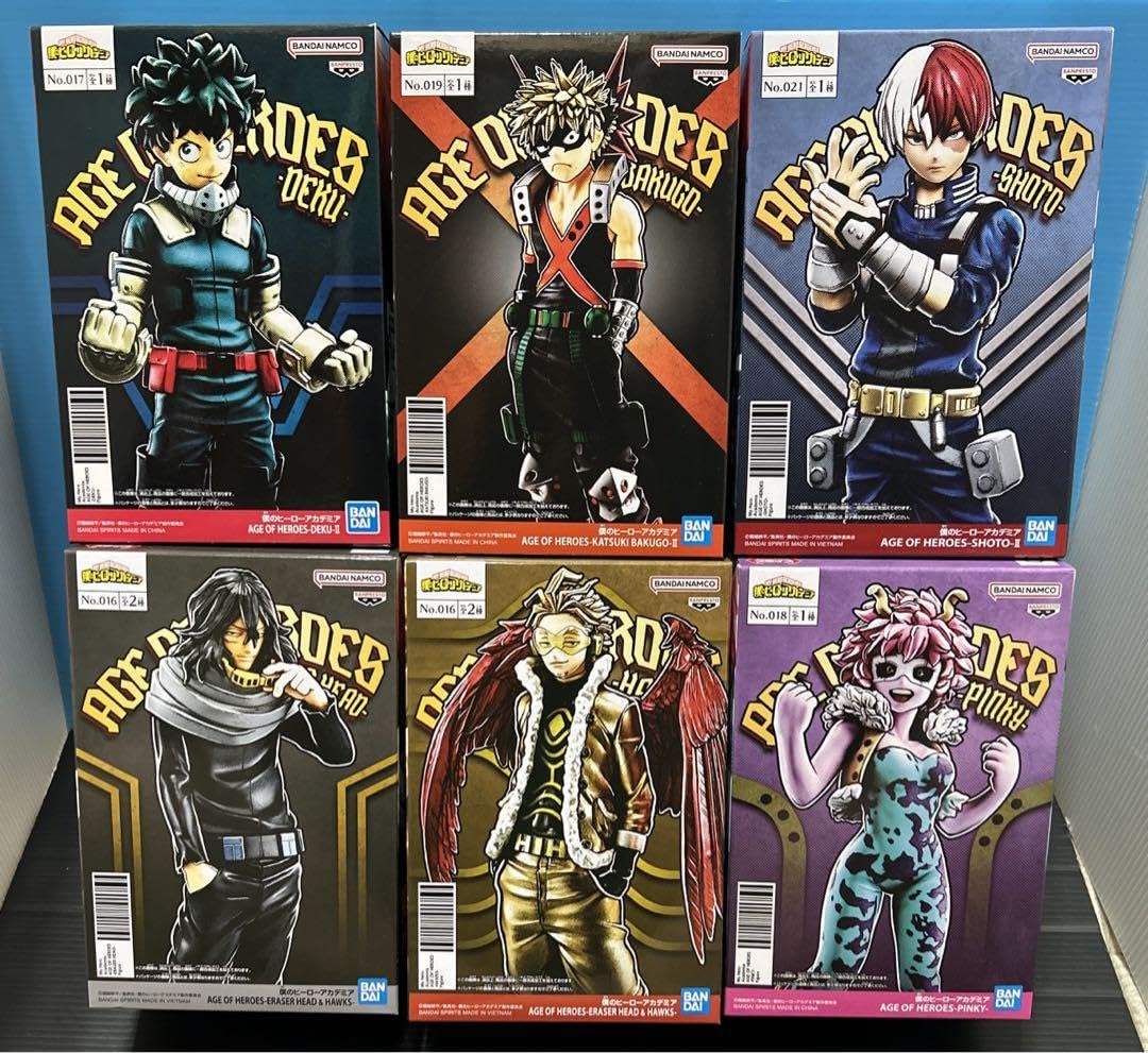 僕のヒーローアカデミアAGE OF HEROES ヒロアカ フィギュアまとめ売り Amazon.co.jp: 僕のヒーローアカデミアAGE OF HEROESフィギュア