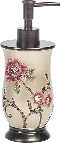 Miniatura 10 de Zahari Home Capri - Elegante juego de dispensador de jabón, diseño moderno de impresión para cocina y baño, bomba de loción, jabón para platos