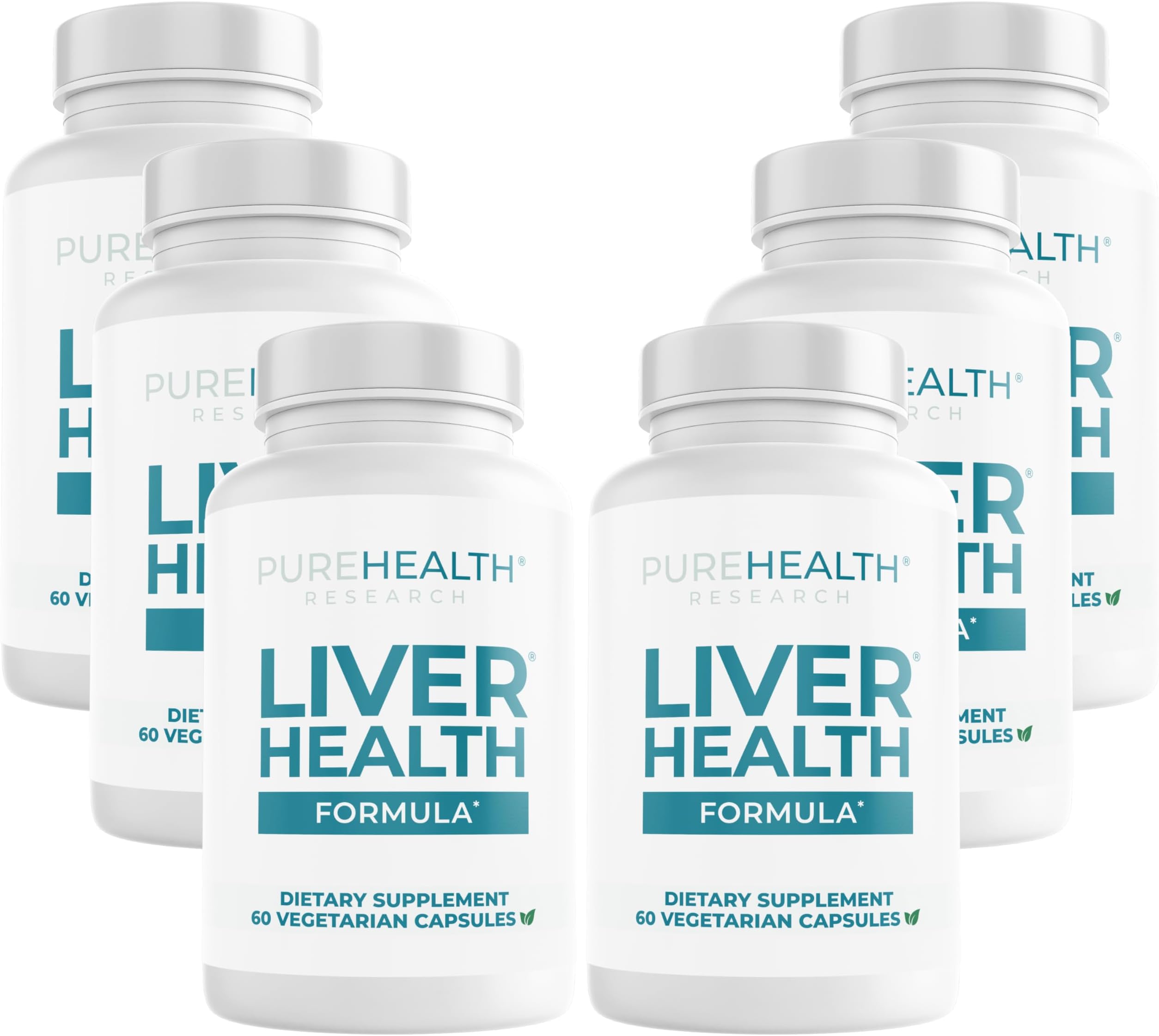 PUREHEALTH Research Liver Health โ Liver Cleanse Detox & Repair Support Supplement- with Milk Thistle, Turmeric Powder, Dandelion, Artichoke, Beet Root, Ginger, L Cysteine HCL & More - 360 Capsules