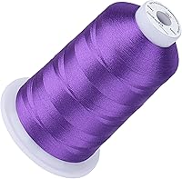 Vista 126 de Simthread 5500 yardas de hilo de bordar, 5000M de alto rendimiento 40 WT 100% hilo de poliéster – Más de 170 colores vívidos, clasificado de alta