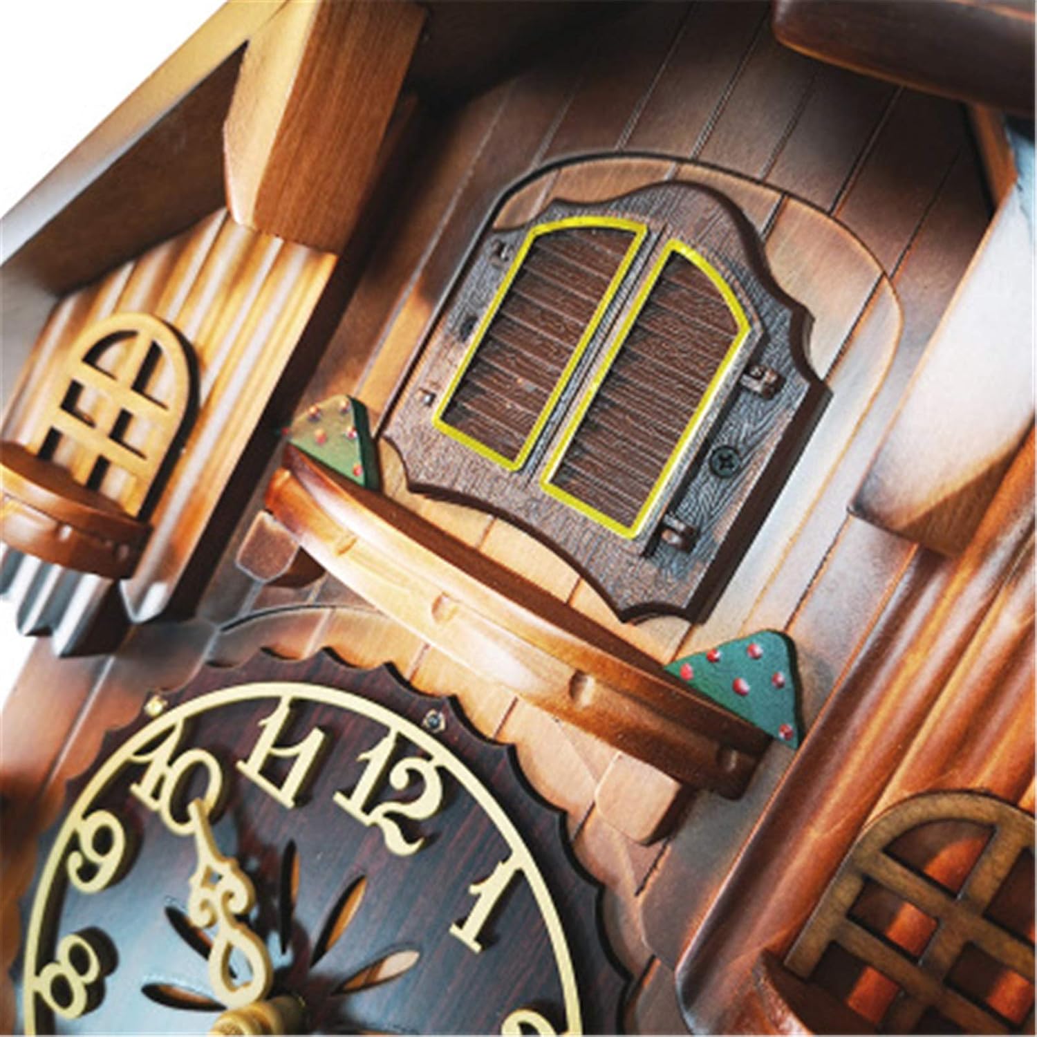 Cuckoo Clock Cuckoo Clock Chalet House Quartz Pendulum Wall Decor for Home Decor