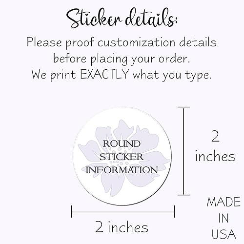 Juego de pegatinas de lunares rojos y negros personalizados e impresos, juego de 24 fiestas de cumpleaños