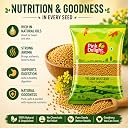 Pink Delight Yellow Mustard (Peeli Sarson) 400g | Premium Quality Sarso Dana | 100% Natural Mustard Seeds for Pickles, Tadka, Curry, Rai Powder & Indian Cooking gallery image