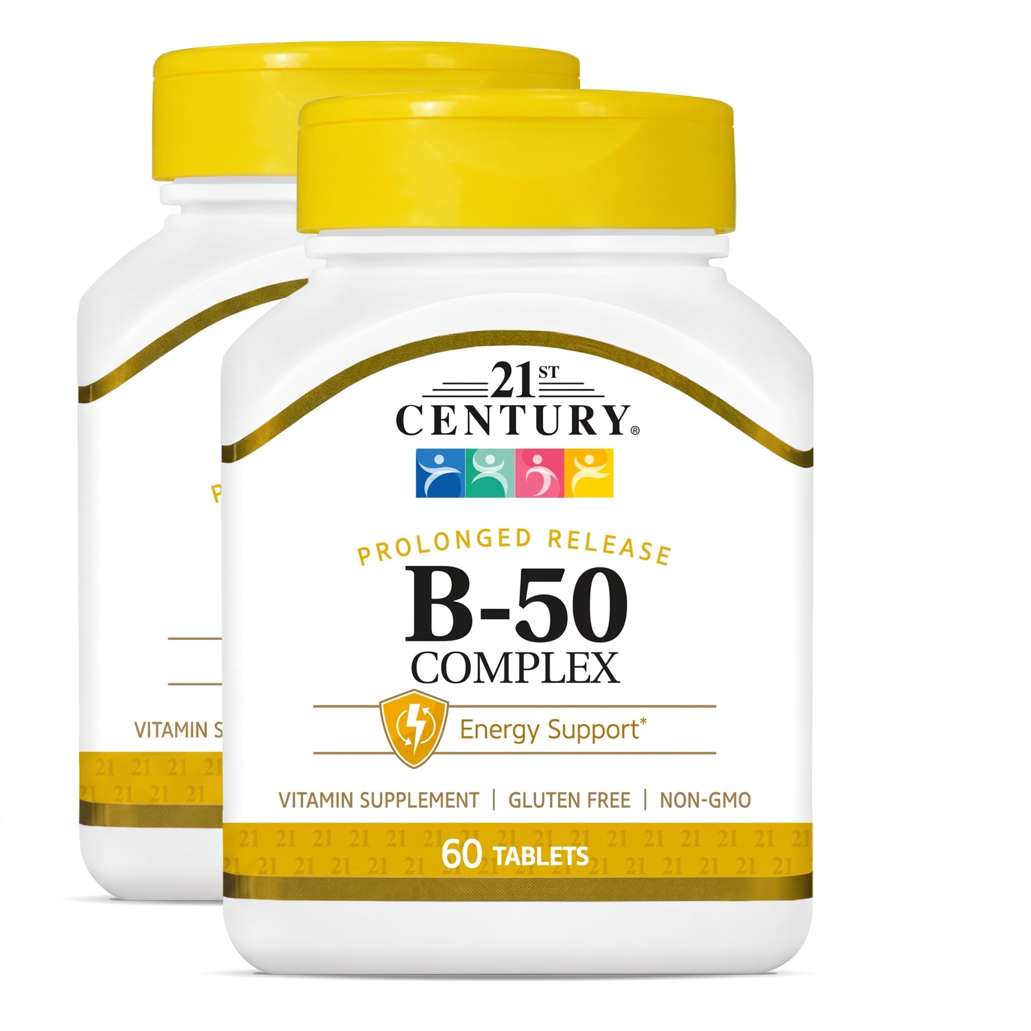 21st Century B-50 Complex Prolonged Release Tablets, Energy, 60 Count — Amazon image 8