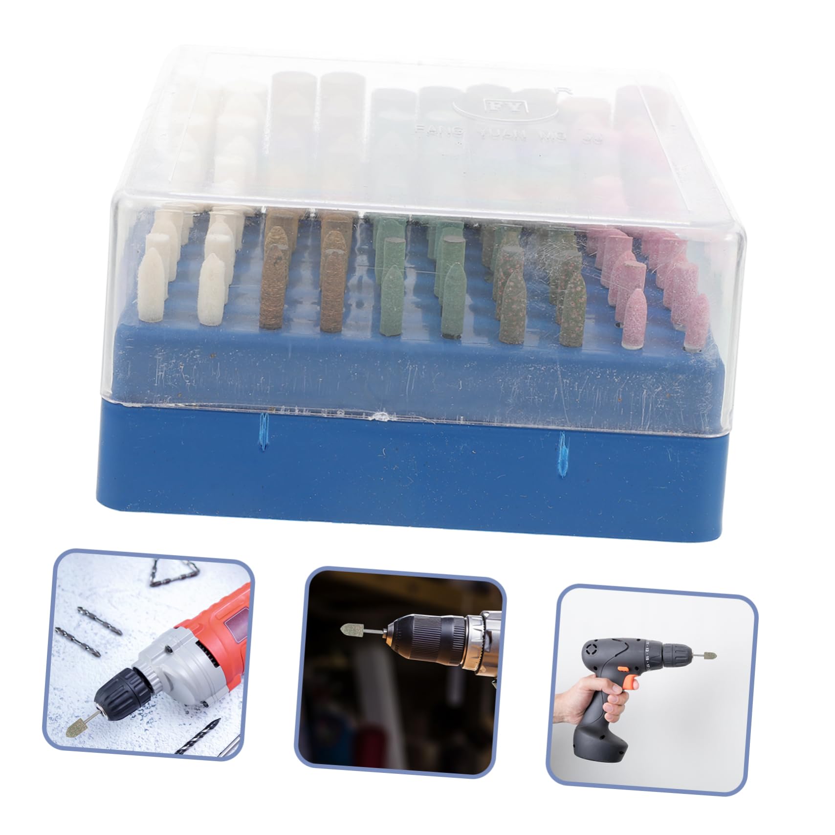 200 Pièces Ensemble De Meules Électriques Abrasif Monté Pierre Meule Pour Outil Rotatif Accessoires Pierre À Polir Meule Pierre Meulage Bits Pierre Outils De Meulage