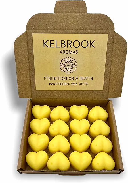 Frankincense & Myrrh Wax Melts - 16 Pack | Strong Scented | Vegan
