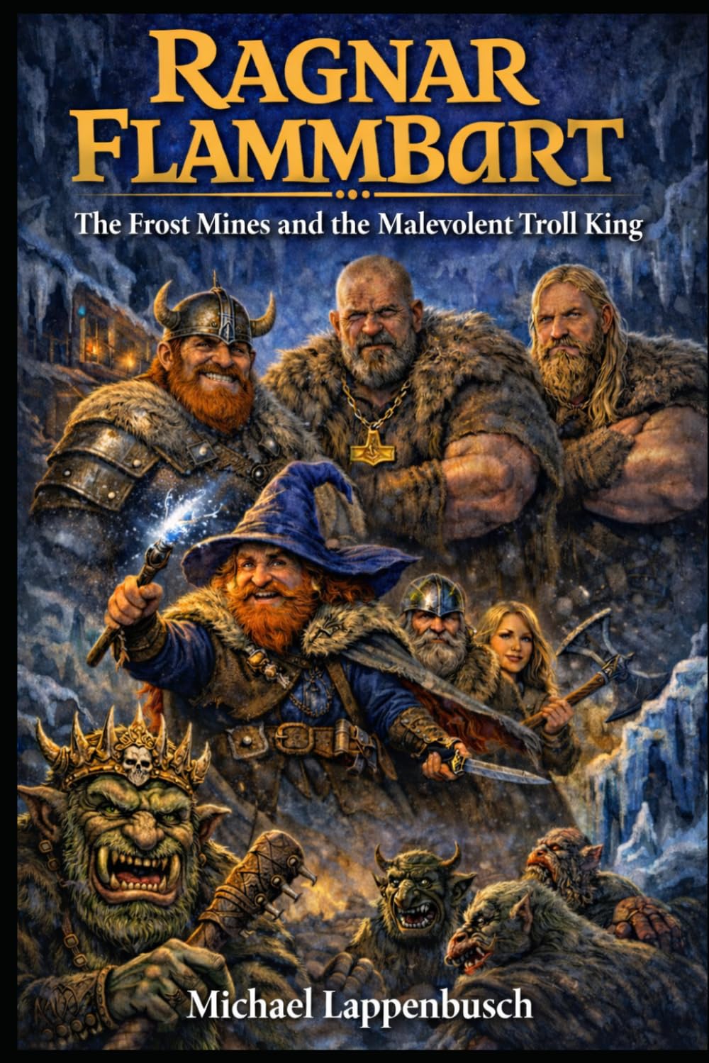 Ragnar Flammbart - The Frost Mines and the Malevolent Troll King: 4 (Ragnar Flammbart (English))