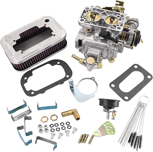 Miniatura 9 de Dokili Carburador con estrangulador eléctrico de reemplazo para We.ber 3236 DGV DGEV para Toyota Pickup Celica Corona 20R 22R Motor B2000 B2200