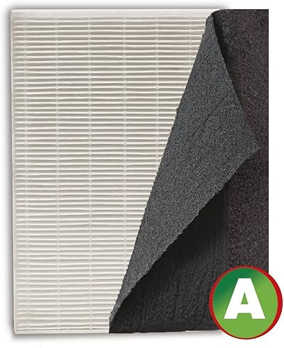 Miniatura 5 de Hongfa Paquete de 2 filtros HRF-AP1 A  prefiltros universales de carbono compatibles con Honeywell HPA100, HPA200, HPA300