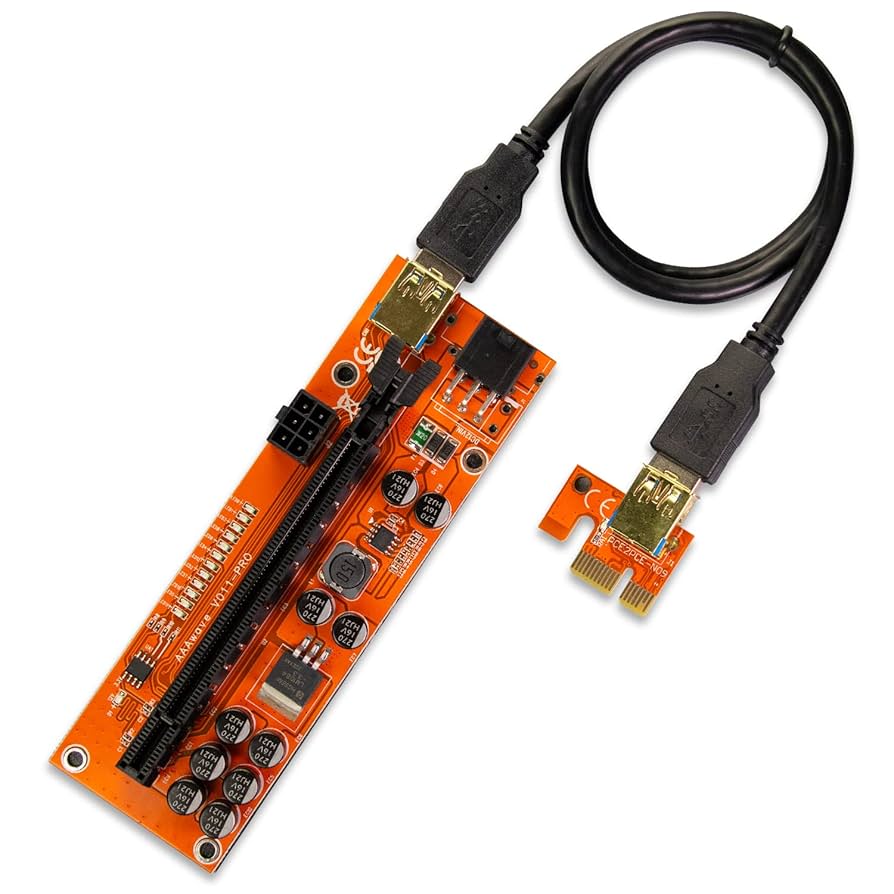 Amazon.com: AAAwave PCIE Riser VER 011 PRO 1x to 16x Graphic