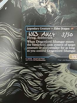 Amazon.co.jp: MTG 龍王シルムガル アーティストプルーフ : おもちゃ