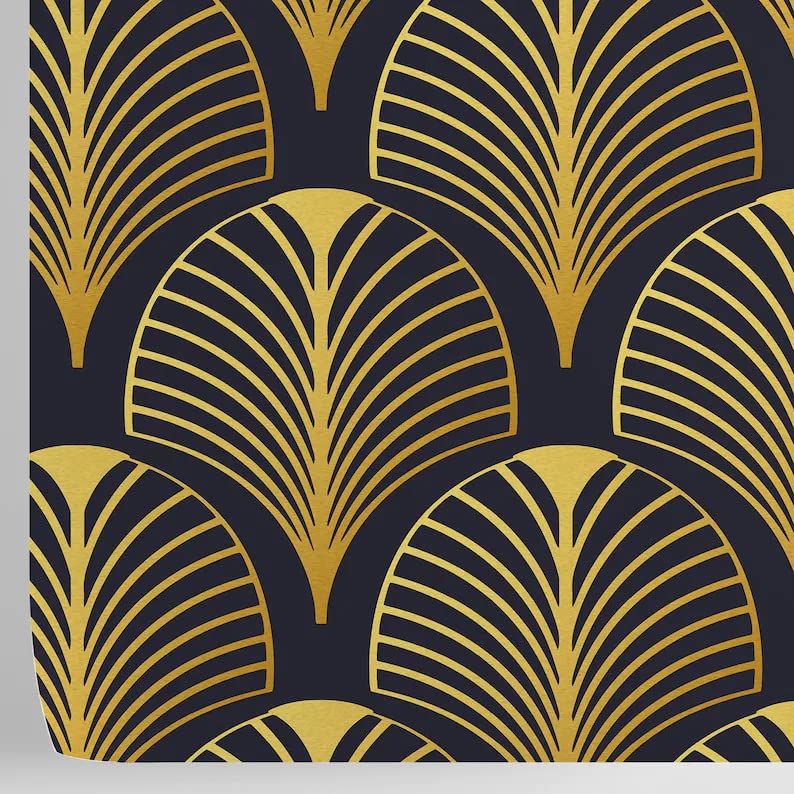Papier peint vintage écologique W4B | Lot de 8 feuilles 70x100 cm pour décoration maison
