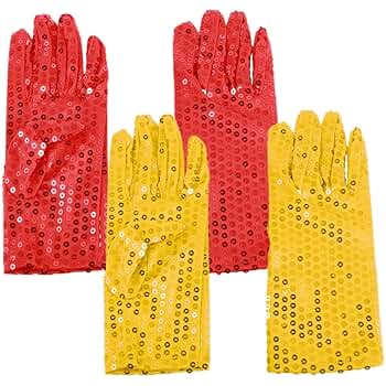 小物 CFCL Fluted Glitter Gloves Amazon.com: FFtto Rhinestone gloves for kids Sparkling