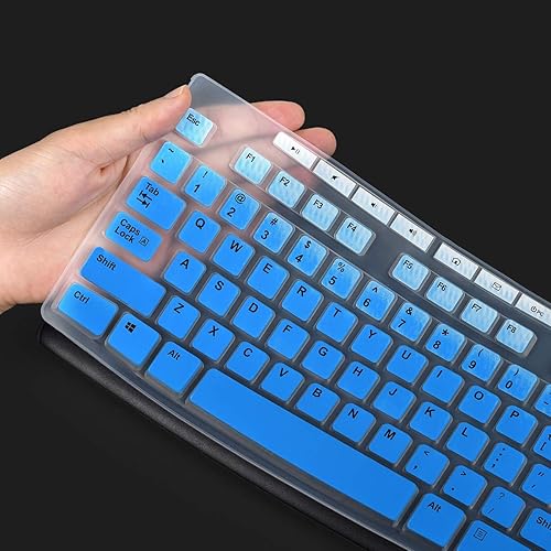 Miniatura 8 de Cubierta de teclado para Logitech MK295 MK270 K270 Teclado inalámbrico, Logitech MK295 MK270 Accesorios de teclado, Logitech MK270 K270 Protector de
