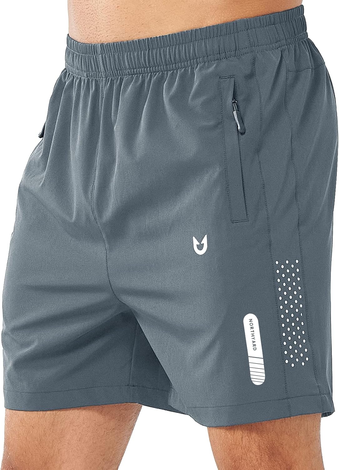 NORTHYARD Men's Athletic Running Shorts Gym Workout Shorts 7"/ 9"/ 5" Quick Dry Lightweight Sports Basketball Exercise Tennis