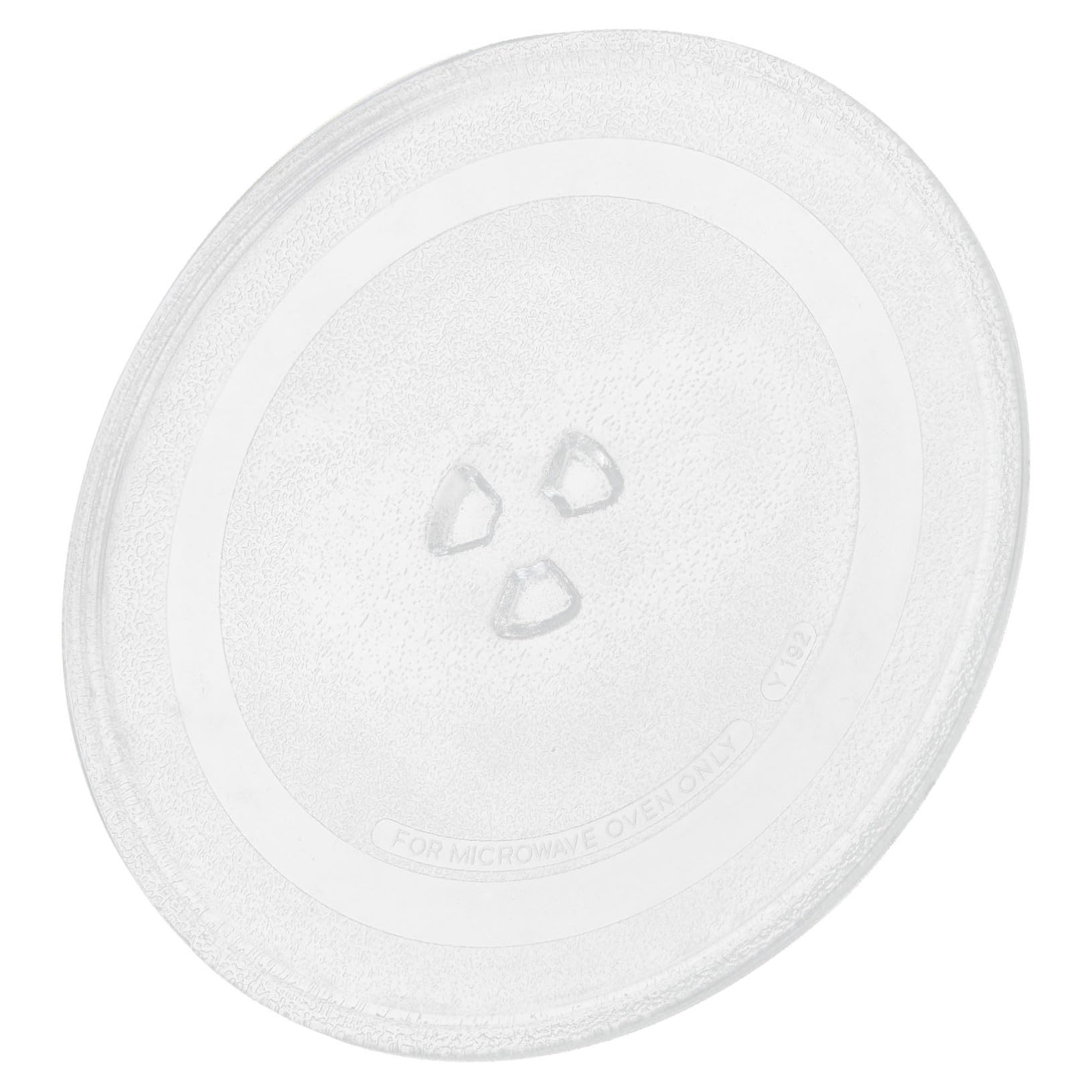 Plateau en verre blanc rotatif, l'accessoire essentiel pour micro-ondes