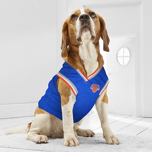Miniatura 4 de NBA PET Apparel. - Camisetas con licencia para perros y gatos disponibles en 25 equipos de baloncesto y 5 tamaños de ropa para mascotas lindas para